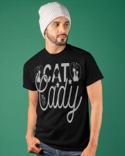 CAT LADY Classic T-Shirt apparel-classic-tshirt-lifestyle-front-86