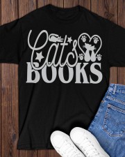CAT BOOKS Classic T-Shirt apparel-classic-tshirt-lifestyle-front-158