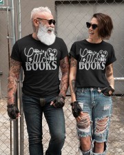 CAT BOOKS Classic T-Shirt custom-t-shirts-classic-lifestyle-front-306