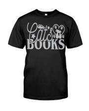 CAT BOOKS Premium Fit Mens Tee tile