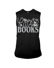 CAT BOOKS Sleeveless Tee tile