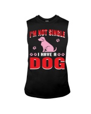 I AM NOT SINGLE I HAVE A DOG Sleeveless Tee tile