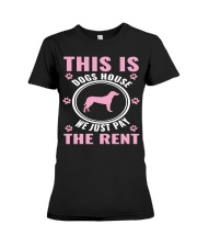 THIS IS DOG HOUSE Premium Fit Ladies Tee tile