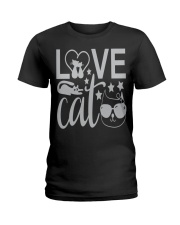 LOVE CAT Ladies T-Shirt tile