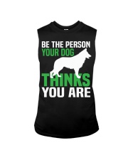 BE THE PERSON YOUR DOG Sleeveless Tee tile