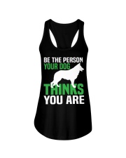 BE THE PERSON YOUR DOG Ladies Flowy Tank tile