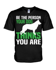 BE THE PERSON YOUR DOG V-Neck T-Shirt tile