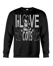 I LOVE CAT Crewneck Sweatshirt tile