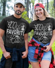 MY FAVORITE CAT Classic T-Shirt custom-t-shirts-classic-lifestyle-front-380