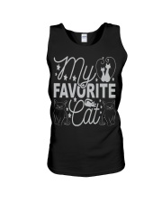 MY FAVORITE CAT Unisex Tank tile