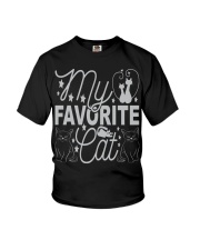 MY FAVORITE CAT Youth T-Shirt tile