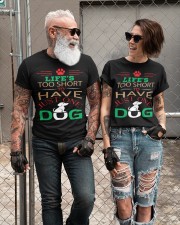 LIFE'S TOO SHORT TO HAVE JUST ONE DOG Classic T-Shirt custom-t-shirts-classic-lifestyle-front-306