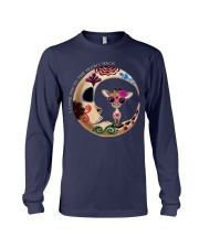 GIRAFFE LOVE YOU TO THE MOON AND BACK Long Sleeve Tee front