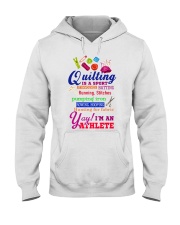 QUILTING IS A SPORT Hooded Sweatshirt tile