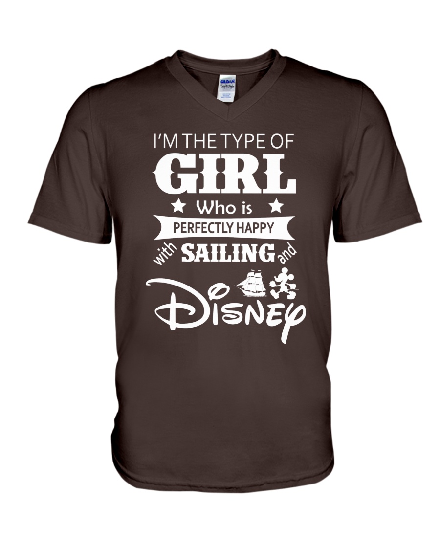 Sailing - I'm The Type Of Girl V-Neck T-Shirt