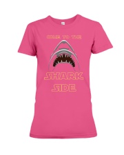 COME TO THE SHARK SIDE Premium Fit Ladies Tee front