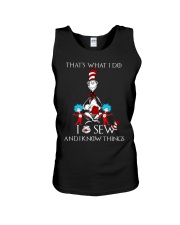 I SEW AND I KNOW THINGS Unisex Tank thumbnail
