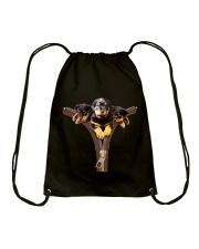 ROTTIES ON ZIPPER Drawstring Bag thumbnail