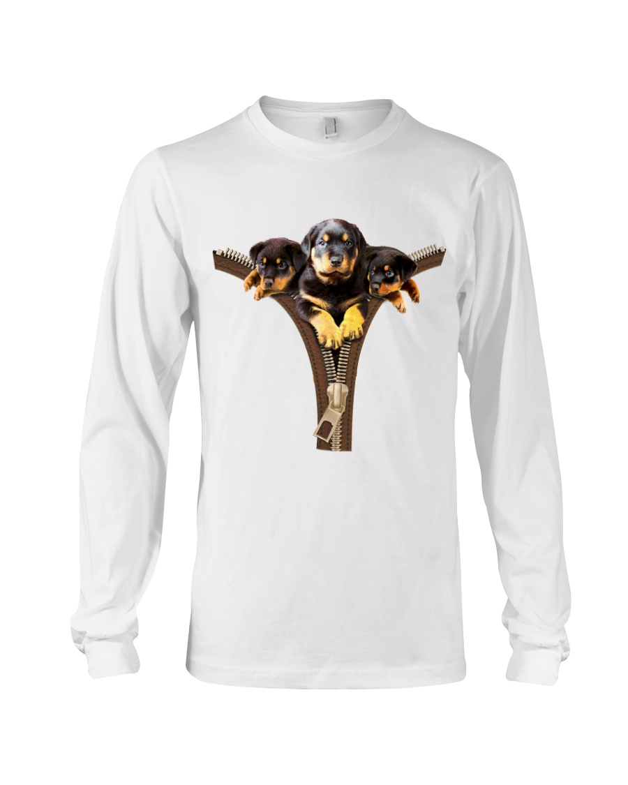 ROTTIES ON ZIPPER Long Sleeve Tee