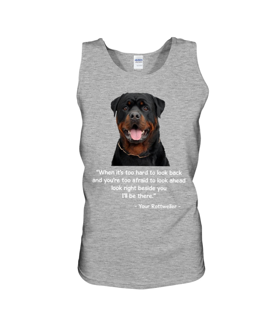 ROTTIE TALKING Unisex Tank