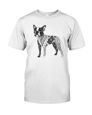 BOSTON TERRIER Coloring Premium Fit Mens Tee thumbnail