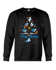 SHARKS CHRISTMAS Crewneck Sweatshirt thumbnail