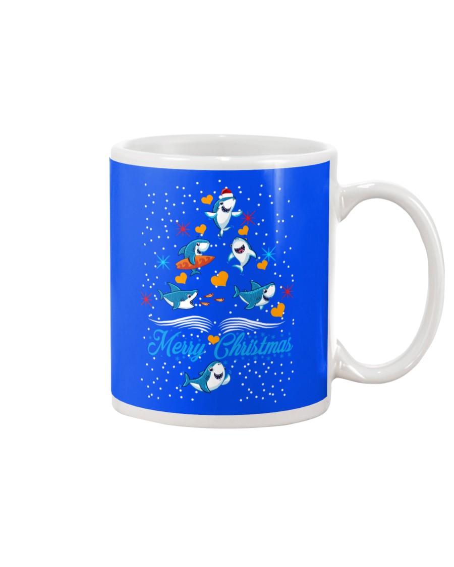 SHARKS CHRISTMAS Mug