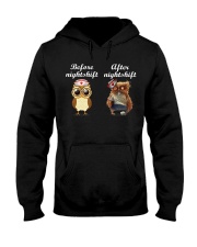BEFORE NIGHTSHIF - AFTER NIGHTSHIFT Hooded Sweatshirt thumbnail