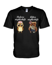 BEFORE NIGHTSHIF - AFTER NIGHTSHIFT V-Neck T-Shirt thumbnail