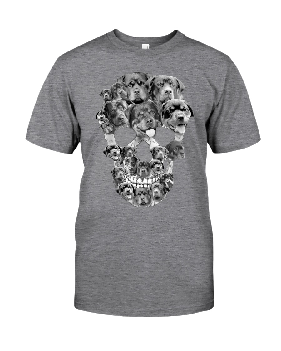 ROTTIES SKULL Classic T-Shirt