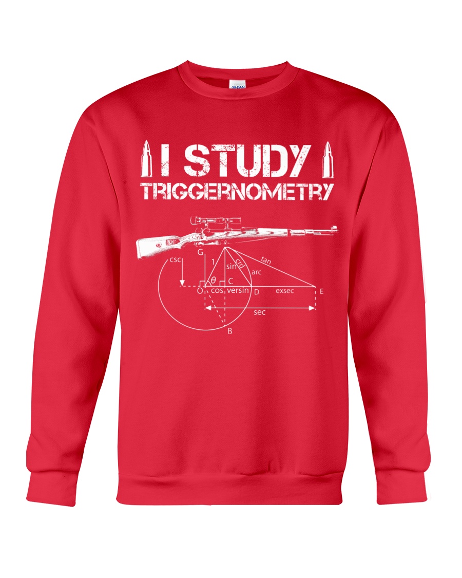 I STUDY TRIGGERNOMETRY Crewneck Sweatshirt