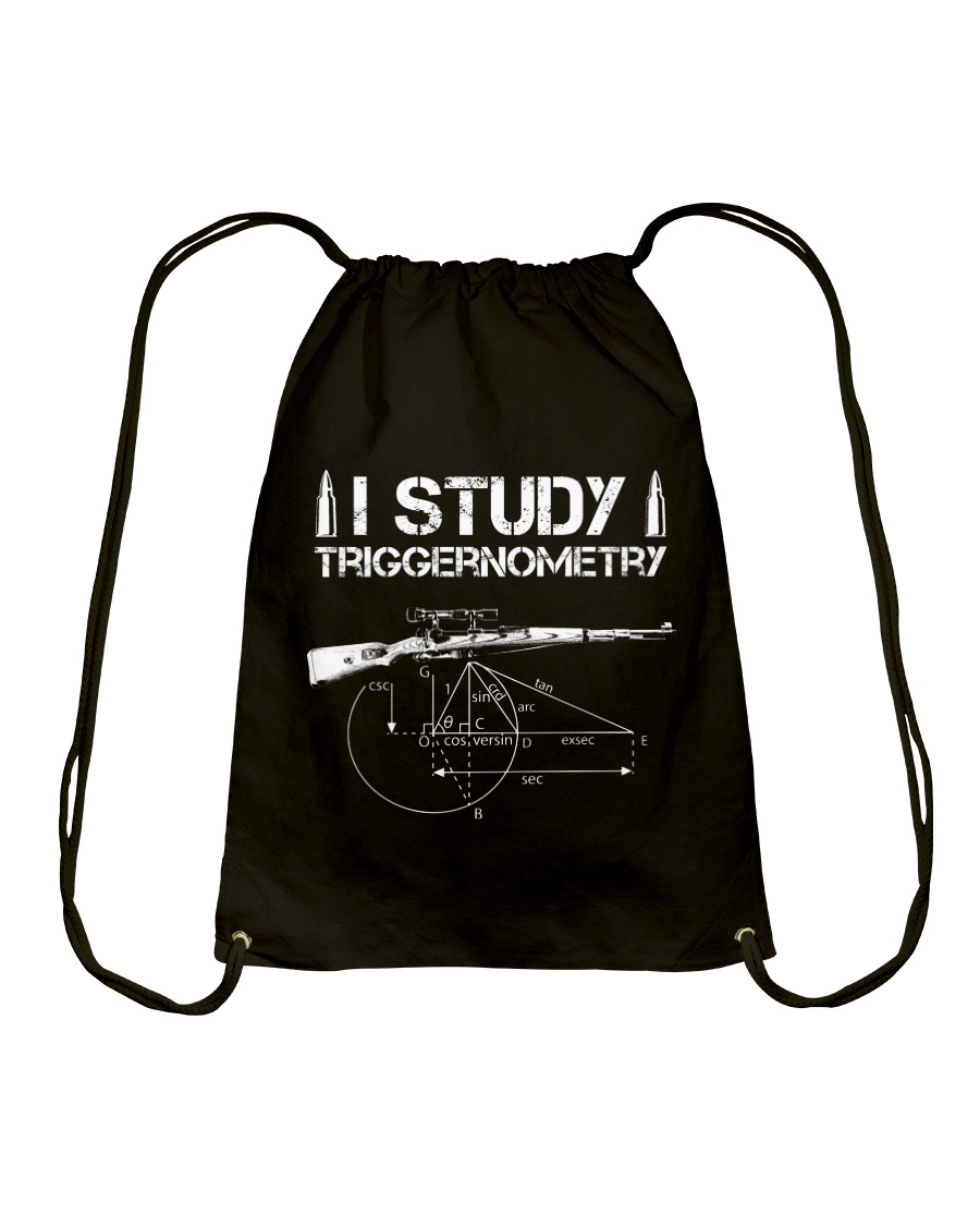 I STUDY TRIGGERNOMETRY Drawstring Bag