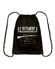 I STUDY TRIGGERNOMETRY Drawstring Bag thumbnail