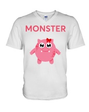 GIRL MONSTER V-Neck T-Shirt thumbnail