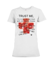 TRUST THIS NURSE Premium Fit Ladies Tee thumbnail