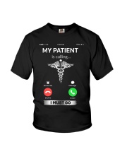 MY PATIENT IS CALLING Youth T-Shirt thumbnail