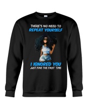 I IGNORED YOU Crewneck Sweatshirt thumbnail