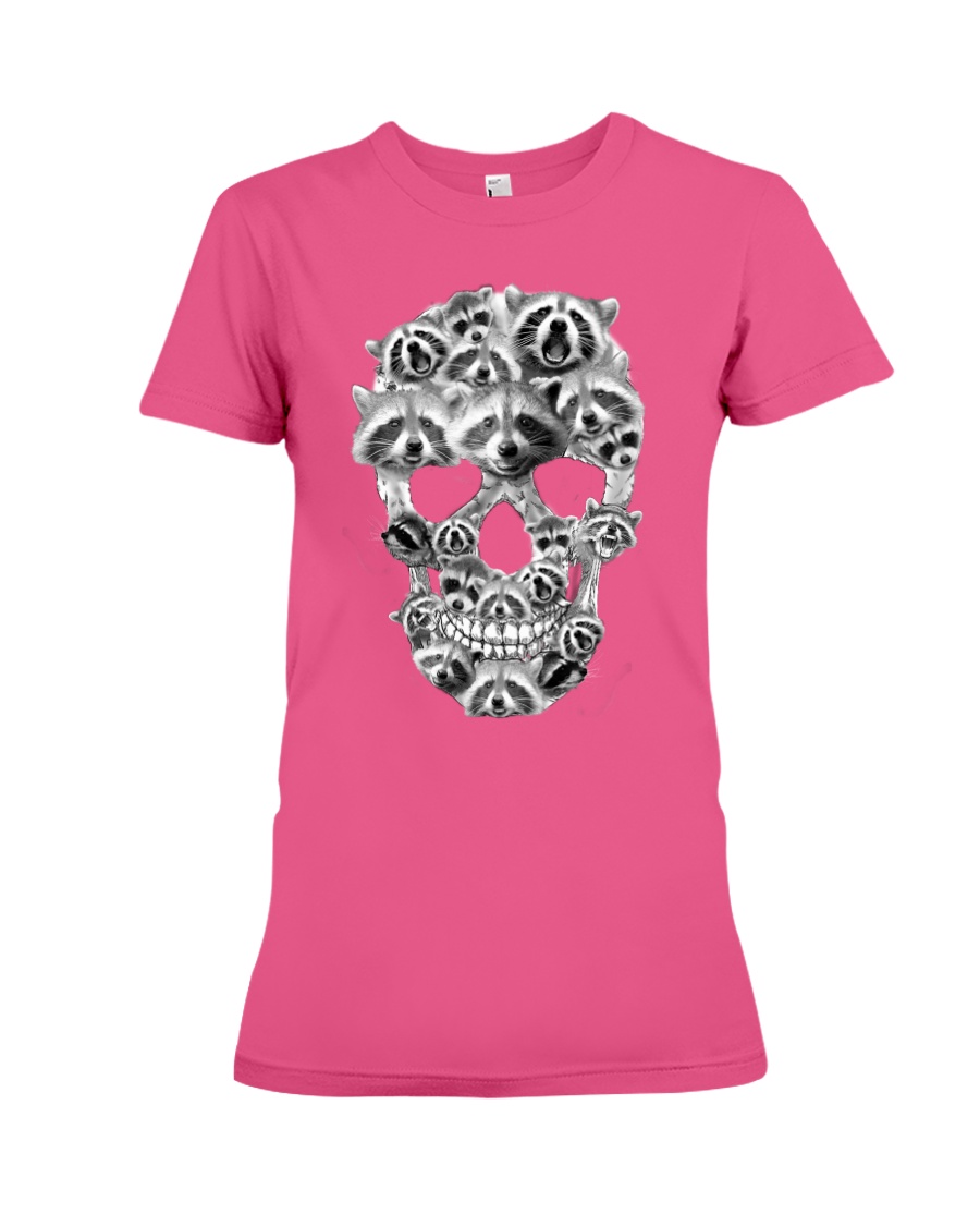 RACCOON SKLL Premium Fit Ladies Tee