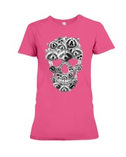 RACCOON SKLL Premium Fit Ladies Tee front