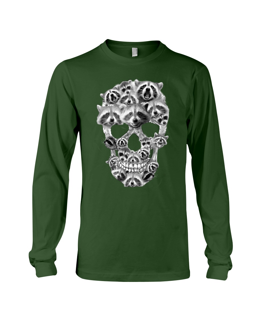 RACCOON SKLL Long Sleeve Tee