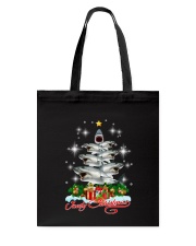 SHARK XMAS PINE Tote Bag thumbnail