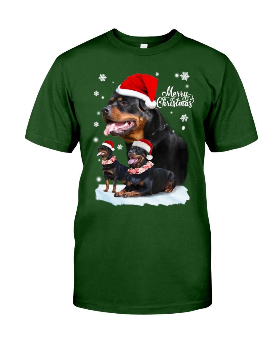 ROTTIE CHRISTMAS Classic T-Shirt