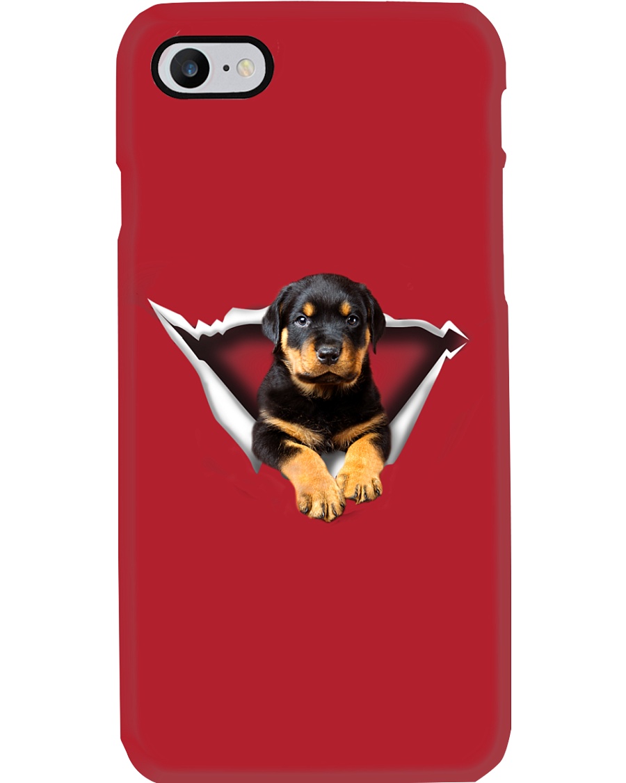 ROTTIES ON SHIRT Phone Case