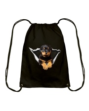 ROTTIES ON SHIRT Drawstring Bag thumbnail