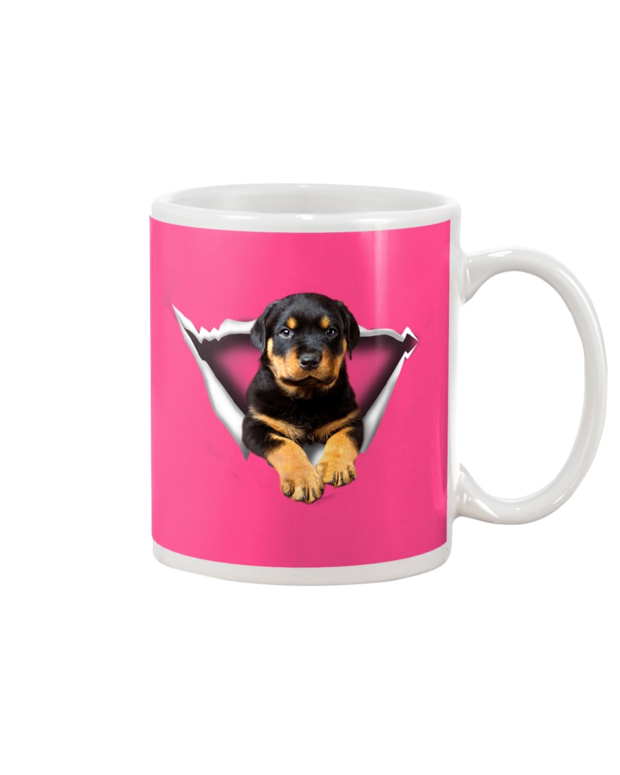 ROTTIES ON SHIRT Mug
