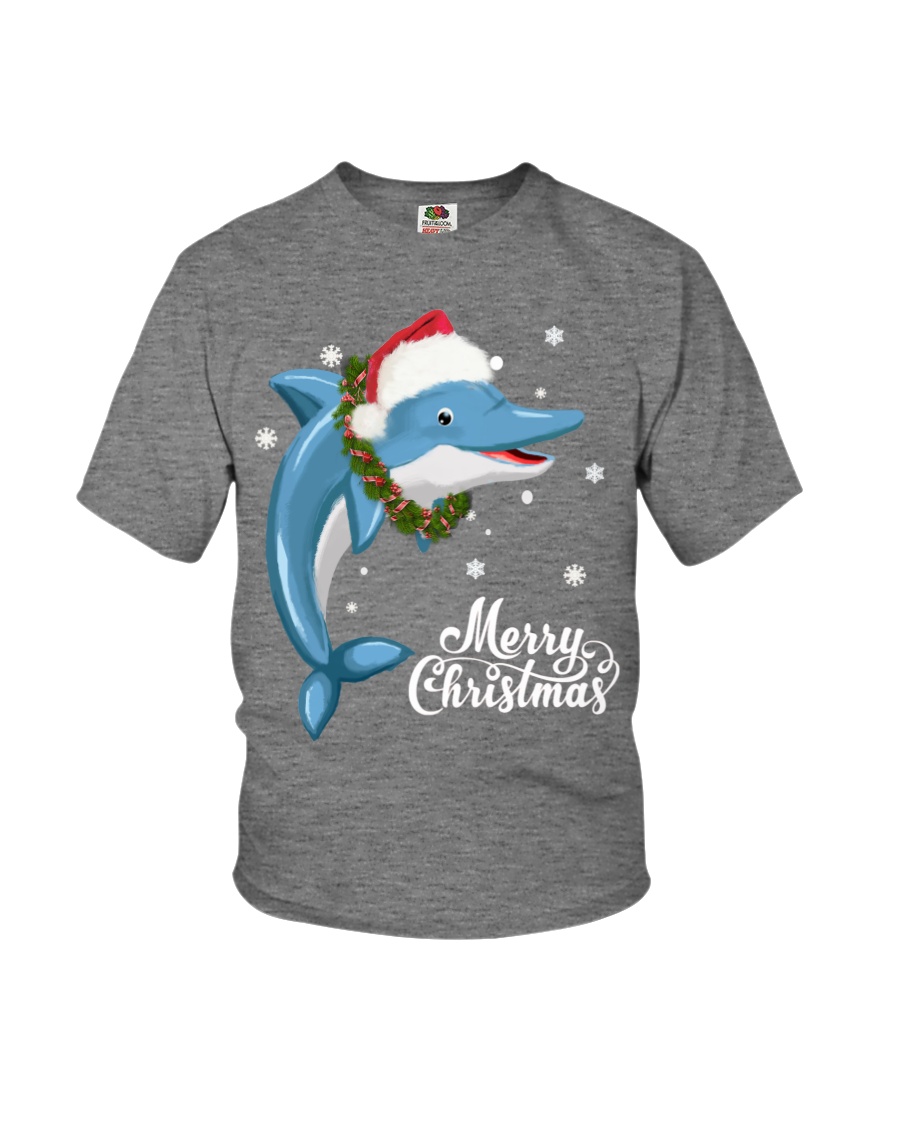 DOLPHIN CHRISTMAS Youth T-Shirt