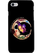 I LOVE BUTTERFLY TO THE MOON AND BACK Phone Case thumbnail