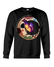 I LOVE BUTTERFLY TO THE MOON AND BACK Crewneck Sweatshirt thumbnail