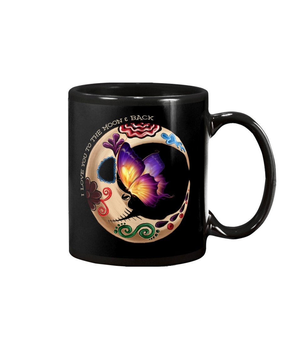 I LOVE BUTTERFLY TO THE MOON AND BACK Mug