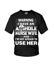 WARNING MY NURSE Youth T-Shirt thumbnail